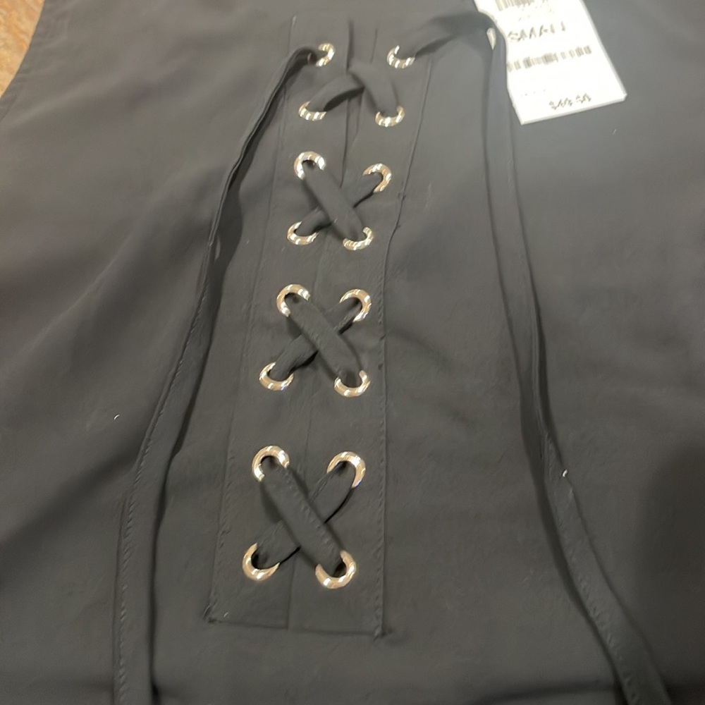 INC Black tunic. Size S - Picture 3 of 9